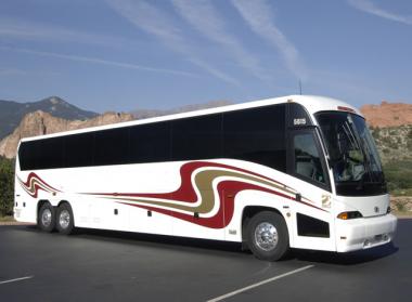 Great Falls 50 Passenger Charter Bus